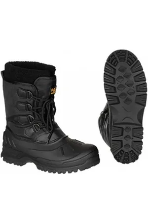 Fox Outdoor Kälteschutzstiefel, geschnürt, schwarz - 37 Winterboots wasserabweisend schwarz 37 EU