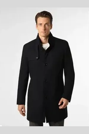 Finshley & Harding Winterjacke blau 48