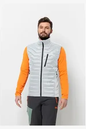 Jack Wolfskin Funktionsweste ROUTEBURN PRO INS VEST M grau XXL (58)