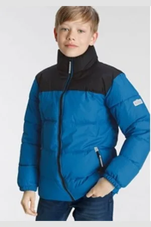 Scout Steppjacke PUFFER mit Color-Blocking blau|schwarz 92/98