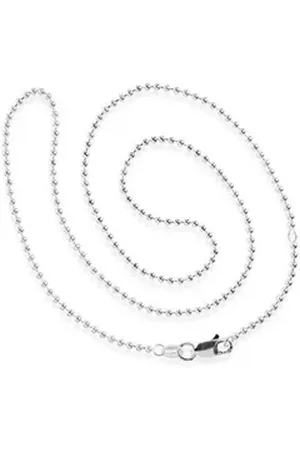 HEARTBREAKER Kette ohne Anhänger Kugelkette Silber 1.8 mm