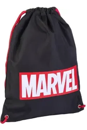 Marvel Gymbag Gymbag Tasche Beutel Gym Schule Ausbildung Training schwarz