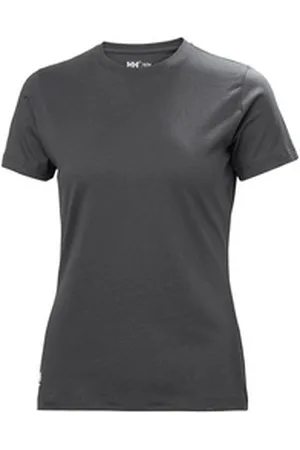 Helly Hansen T-Shirt NAVY W MANCHESTER (1-tlg) frauenspezifische Passform grau S