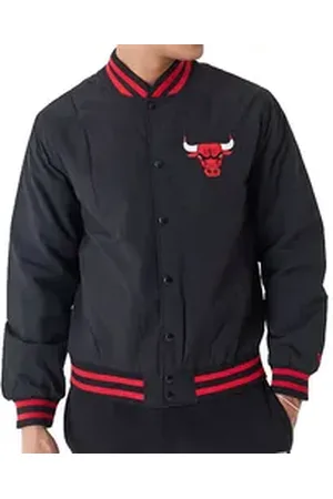 New Era Collegejacke NBA Chicago Bulls Script Bomber L
