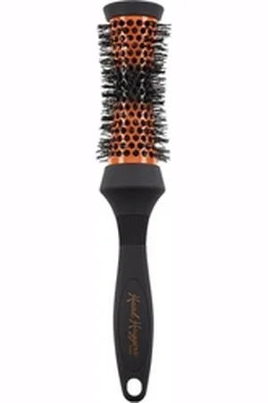 Denman Rundbürste DHH3 Head Hugger, mit tailliertem Bürstenkörper für maximales Volumen orange|schwarz Ø 50 mm x 3,3 cm