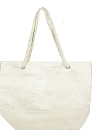 Capelli new york Strandtasche Strandtasche beige