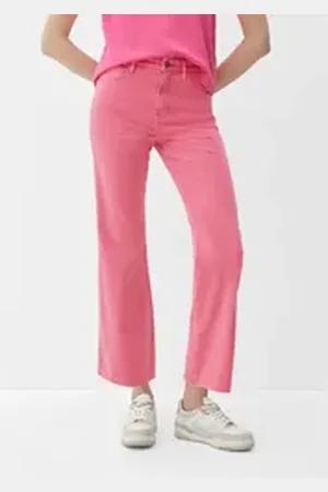 QS by s.Oliver 7/8-Jeans Cropped-Jeans Beverly / Slim Fit / High Rise / Bootcut Leg Waschung 46