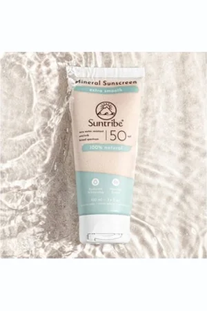 Suntribe Sonnenschutzcreme BIO Mineralisch LSF 50, 1 Tube 100 ml, 0% Zusätze