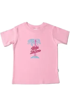 LILIPUT T-Shirt mit Palmen-Print rosa 86/92