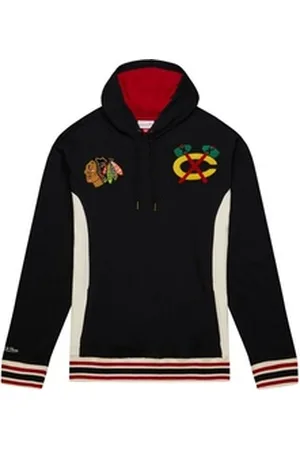 Mitchell & Ness Kapuzenpullover French Terry Chicago Blackhawks schwarz L