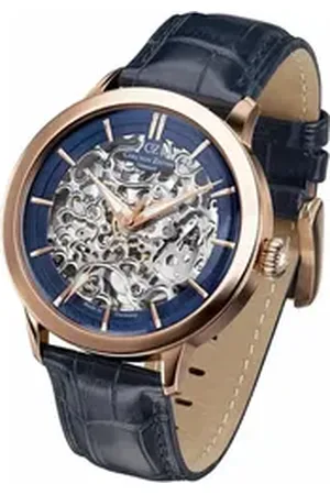 CARL VON ZEYTEN Automatikuhr Triberg CVZ0013RBL, Armbanduhr, Herrenuhr, Made in Germany, Mechanische Uhr blau