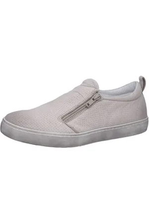 Dianetti Sneaker 8921 für Teenager Slipper aus Leder Grau Beige Sneaker 40 EU