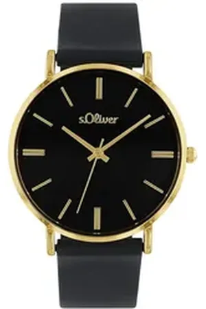 QS by s.Oliver Quarzuhr 2038373 goldfarben