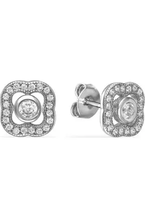 FAVS Paar Ohrstecker Damen-Ohrstecker 925er Silber 2 Zirkonia silberfarben