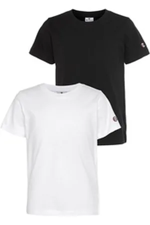 Champion Champion T-Shirt (Packung, 2-tlg) für Kinder schwarz|weiß L (152/158)