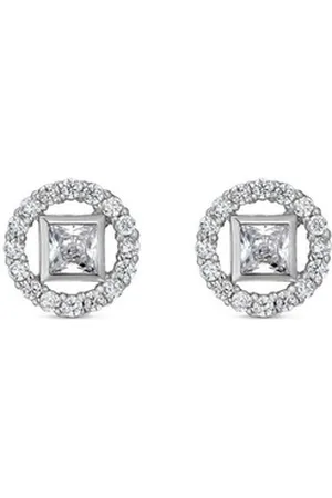 FAVS Paar Ohrstecker Damen-Ohrstecker 925er Silber 32 Zirkonia silberfarben