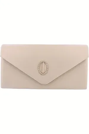 Ital-Design Schultertasche Kleine, Damentasche clutch schultertasche mit strass in Gold goldfarben