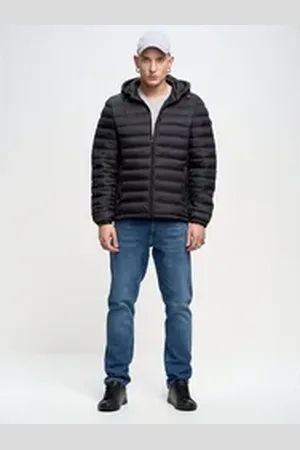 Big Star Outdoorjacke ACARF MIT KAPUZE schwarz 4XL