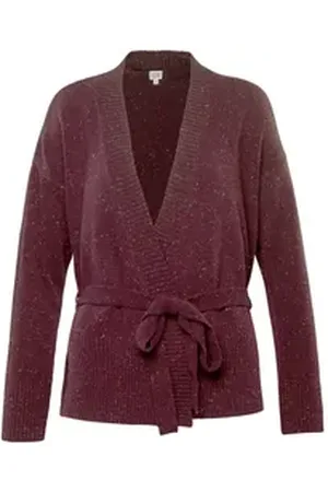 LIVING CRAFTS Strickjacke PACITA GOTS zertifiziert rot L
