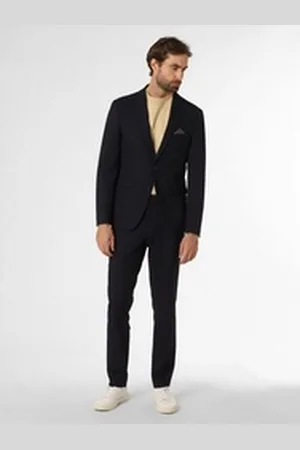 Finshley & Harding Anzug Oakland/Kalifornia blau 42