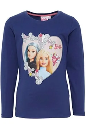 Barbie Langarmshirt Langarmshirt blau 110