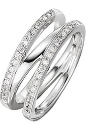 Viventy Silberring 782501 Ring Damen 34 Zirkonia Sterling-Silber Gr. 56