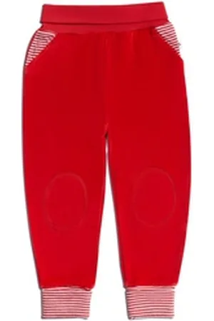 Leela COTTON Sweathose Nickyhose rot 86/92