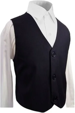 Paul Malone Anzugweste Elegante Jungenweste Anzug Weste für Jungs blau dunkelblau Kinderweste-KA60, Gr. 86 blau 86