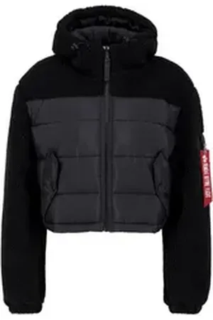 Alpha Industries Winterjacke Women - Cold Weather Jackets Teddy Puffer Women schwarz L