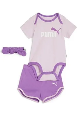 PUMA Overall MINICATS BOW BORN SET (3-tlg) lila 74