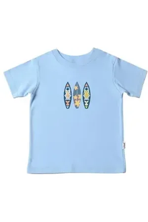 LILIPUT T-Shirt mit süßem Print blau 74/80