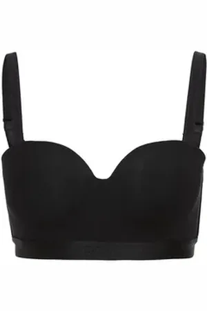 HUGO BOSS Push-up-BH PUSH-UP WIRELESS BEA mit dezente, Logo Detail schwarz 75