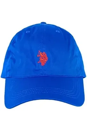 U.S. Polo Assn. U.S. Polo Assn Baseball Cap Cap Basecap Polomütze rundes Dach (1-St) blau