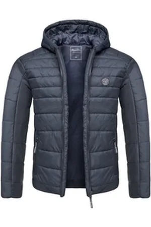 amaci Steppjacke Steppjacke TOWSON Herren Outdoor Basic Patch Jacke blau XL