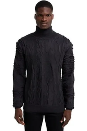 Carlo Colucci Rollkragenpullover Danisi grau L