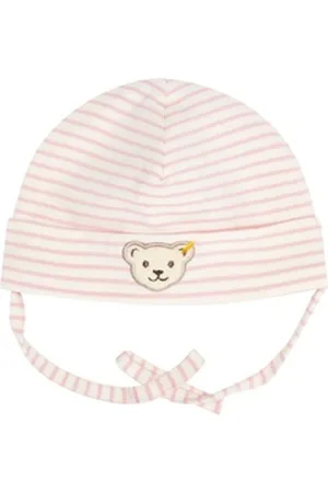 Steiff Strickmütze Mütze GOTS Baby Wellness ohne Bommel weiß 43