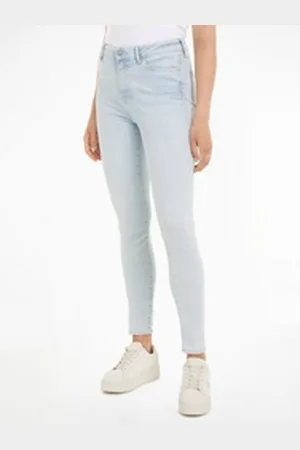 Tommy Hilfiger Skinny-fit-Jeans TH FLEX HARLEM U SKINNY HW KAI in blauer Waschung blau 34