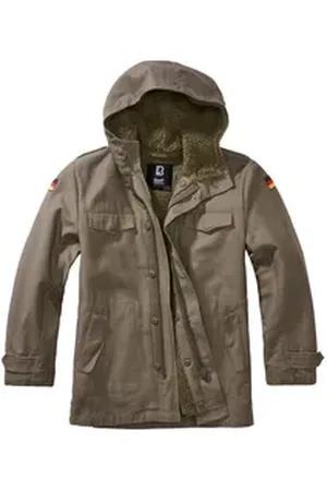 Brandit Brandit Parka Brandit Kinder Parka Kids BW grün 170/176