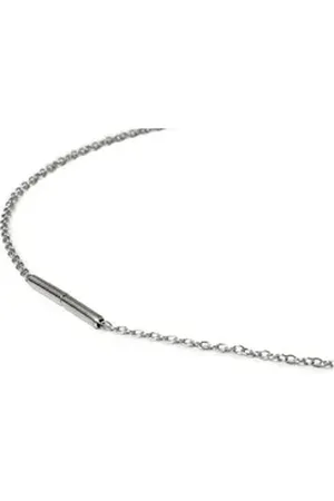 Boccia Titanium Boccia Kette ohne Anhänger Damen Halskette Titan 50 cm 0819-150 silberfarben