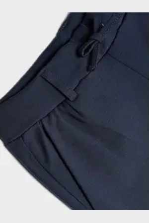 NAME IT Jerseyhose Nitida (1-tlg) Falten blau 110