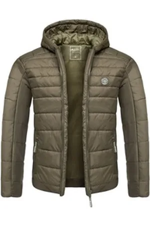 amaci Steppjacke Steppjacke TOWSON Herren Outdoor Basic Patch Jacke grün S