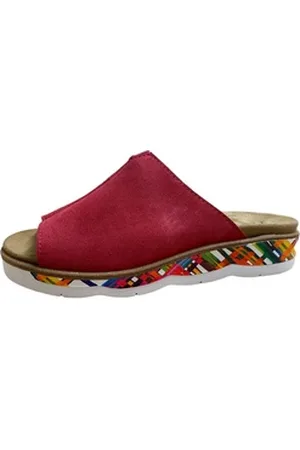 Aco Damen Plateau Pantolette WAVE C1212101224-02 red rot Clog rot 38 EU
