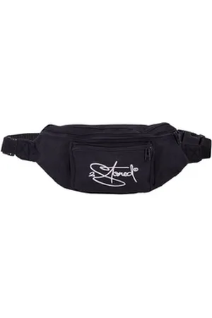2Stoned Bauchtasche Hüfttasche Retro mit Stick Classic Logo für Erwachsene und Kinder, mit abgesetzter Fronttasche schwarz