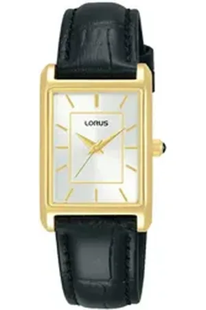 Lorus Quarzuhr RG290VX9, Armbanduhr, Damenuhr, Lederarmband schwarz