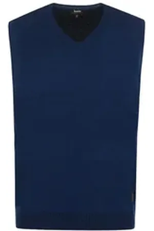 HAJO Pullunder H Pullunder Smart RelaxxINNENSEITE: 100% Baumwolle admiralsblau blau 6XL