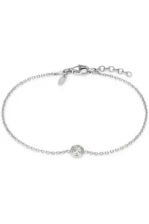 FAVS Silberarmband Damen-Armband 925er Silber 1 Zirkonia silberfarben