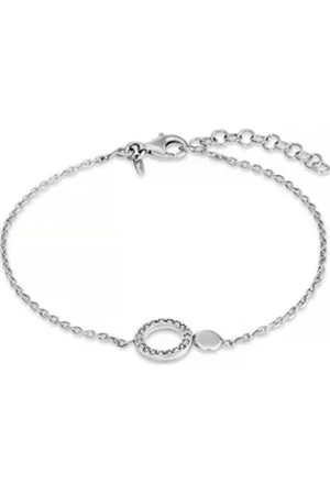 FAVS Silberarmband Damen-Armband 925er Silber 19 Zirkonia silberfarben