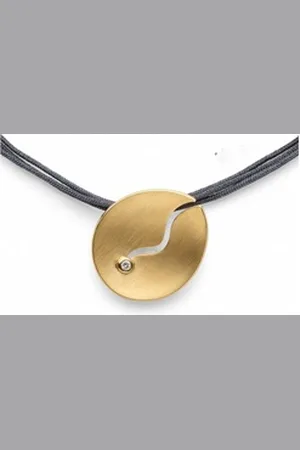 Bastian Inverun Collier Anhänger - ohne Kette - Golden Shooting Star 39060
