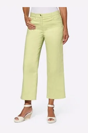WITT WEIDEN Jeansshorts Culotte grün 22