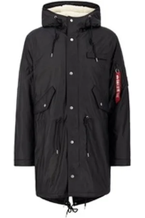 Alpha Industries Regen- und Matschjacke Men - Outdoor Jackets Raincoat TL schwarz S
